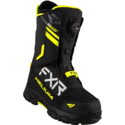 Helium Boa Boots -Moto Style Shop HeliumBOA Boots BlackHiVis 210705 1065 front