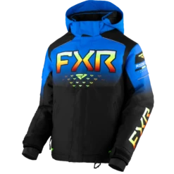 Helium Child Jacket -Moto Style Shop Helium Jacket C BlackBlueInferno 230402 1040 front