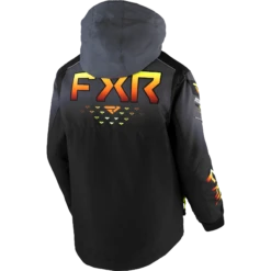 Helium Child Jacket -Moto Style Shop Helium Jacket C BlackCharInferno 230402 1026 back