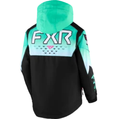 Helium Child Jacket -Moto Style Shop Helium Jacket C BlackMintEpink 230402 1054 back