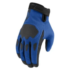 Icon Hooligan CE Gloves -Moto Style Shop HooliganCEGloveBlueBack