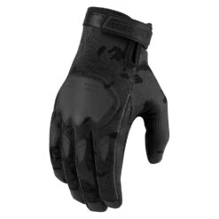 Icon Hooligan CE Gloves -Moto Style Shop HooliganCEGloveDarkCamoBack