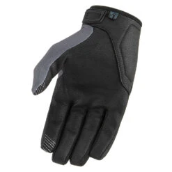 Icon Hooligan CE Gloves -Moto Style Shop HooliganCEGloveGreyPalm