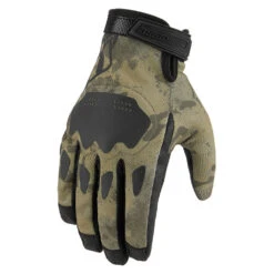Icon Hooligan CE Gloves -Moto Style Shop HooliganCEGloveTanCamoBack