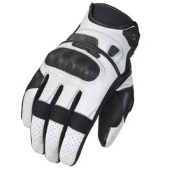 Scorpion Klaw II Women's Leather Gloves 6 Scorpion Klaw II Women's Leather Gloves -Moto Style Shop KlawWomensGlove BlkWhtBack