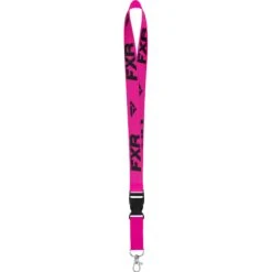 FXR Lanyard -Moto Style Shop Lanyard FuchsiaBlack 181690 9010 front