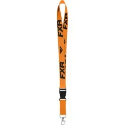 FXR Lanyard -Moto Style Shop Lanyard OrangeBlack 181690 3010 front
