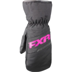 Child Octane Mitt -Moto Style Shop Octane Mitt Ch BlackFuchsia 190830 9000 front