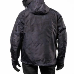 Icon PDX3 Rain Jackets 31 Icon PDX3 Rain Jackets -Moto Style Shop PDX3Jacket DarkCamo Back