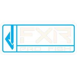 Pro Fish Stickers 6" -Moto Style Shop ProFish Stickers BlueClear 221970 4000 front