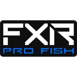 Pro Fish Sticker 3” -Moto Style Shop Pro Fish Sticker 3 BlackBluer 231678 1040 Front