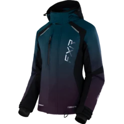 Pulse Women’s Jacket 20 Pulse Women’s Jacket -Moto Style Shop Pulse Jkt W OceanPlumFade 230227 4883 front