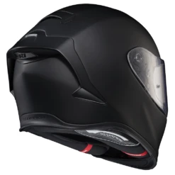 Scorpion EXO-R1 AIR Solid Helmets -Moto Style Shop R1Air MatteBlack RearView