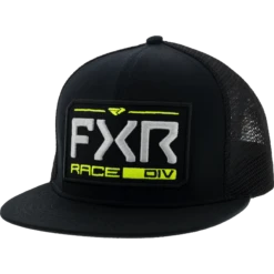 Race Div Hat -Moto Style Shop RaceDiv Hat BlackHiVis 231642 1065 front