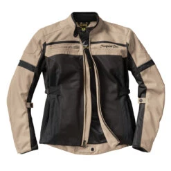 Scorpion Cargo Air Women's Jacket -Moto Style Shop Scorpion Exo Womens Cargo Air Womens Jacket Sand Layflat Front