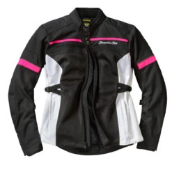 Scorpion Cargo Air Women's Jacket -Moto Style Shop Scorpion Exo Womens Cargo Air Womens Jacket White Layflat Front