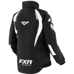 Team FX Women's Jacket -Moto Style Shop Team Jkt W BlackWhite 220240 1001 back