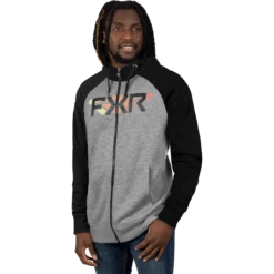 Unisex Split Hoodie -Moto Style Shop UnisexSplitHoodie M BlackInferno 231157 1026 front