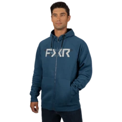 Unisex Split Hoodie -Moto Style Shop UnisexSplitHoodie M DarkSteelGrey 231157 0305 front