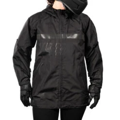 Icon PDX3 Rain Women's Jackets -Moto Style Shop WmnsPDX3JacketFront