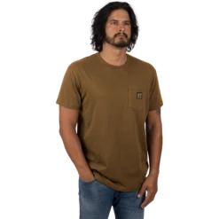 Work Pocket Premium T-shirt -Moto Style Shop WorkPocketPremium TShirt Bronze 231300 3800 front