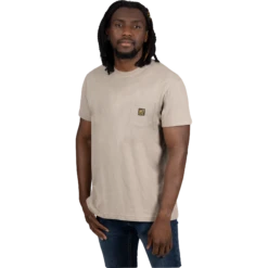 Work Pocket Premium T-shirt -Moto Style Shop WorkPocketPremium TShirt Stone 231300 1700 front