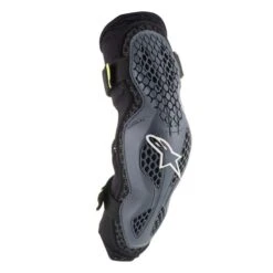 Icon Sequence CE Elbow Protectors -Moto Style Shop alpinestars sequence ce elbow protectors body armour protection alpinestars anthracitefluo yellow sm 727498