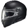 HJC I90 Solid Snow Helmets With Dual-Lens Electric Shield