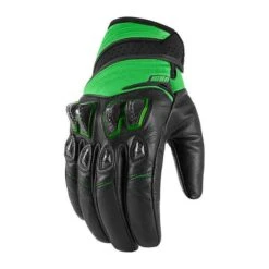 Icon Konflict Gloves -Moto Style Shop icon konflict gloves mens motorcycle gloves icon green s 688647