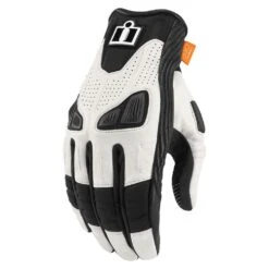 Icon Automag Women's Gloves -Moto Style Shop icon womens automag gloves womens motorcycle gloves icon white xs 961671