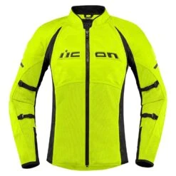 Icon Contra2 Women's Jackets -Moto Style Shop icon womens contra 2 jackets womens motorcycle jackets icon hiviz xs 257442