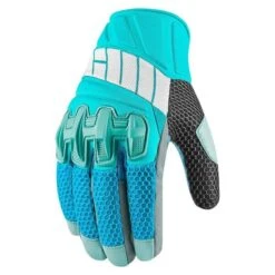 Icon Women's Overlord 2 Gloves -Moto Style Shop icon womens overlord 2 gloves womens motorcycle gloves icon blue xs 997211