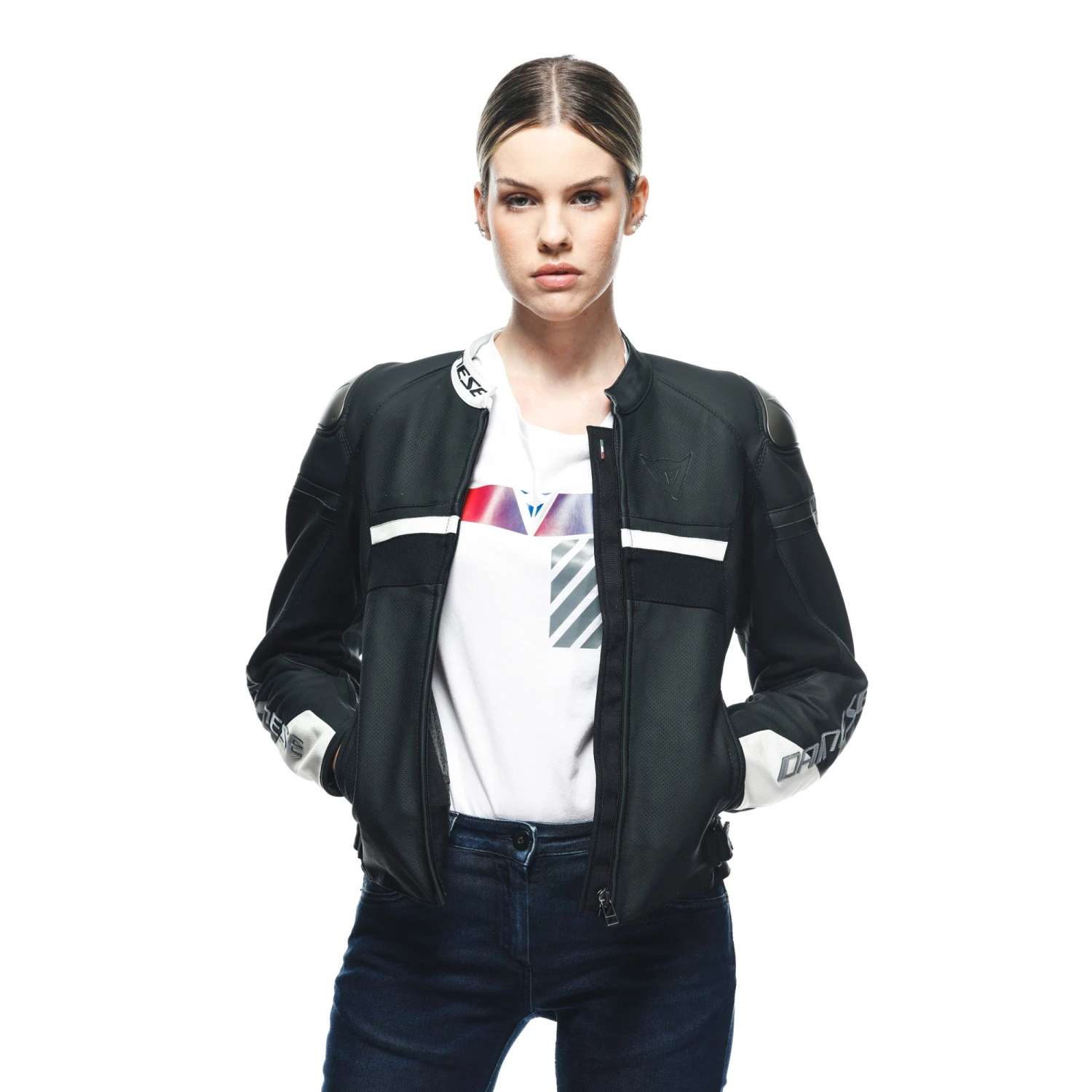 Dainese Rapida Lady Perforated Leather Jacket 9 Dainese Rapida Lady Perforated Leather Jacket - Image 9